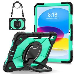 適用iPad保護套10代平板360度旋轉Air5實色2024Pro11保護殼12.9 歷史價格詳細信息