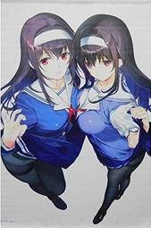 不起眼女主角培育法 電擊文庫30周年紀念 插畫家:深崎暮人老師繪製 複製簽名 方巾 歷史價格詳細信息