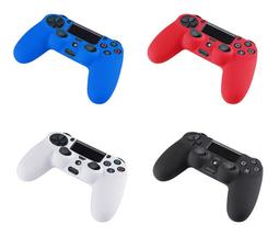 PS4 手把套 - ps4 手柄 保護套 果凍套 硅膠套 遊戲手柄配件 黑色 白色 歷史價格詳細信息