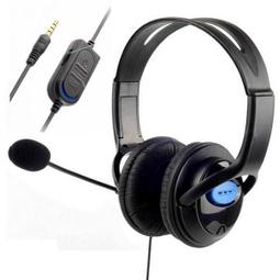 雙功能 PS4耳機麥克風+手機通話耳麥 頭戴式立體耳麥 支架有海綿皮套配戴舒適 有音量調整 歷史價格詳細信息