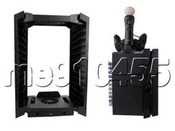 PS4 遊戲碟片 支架 PS4主機 支架 收納架 PS4 Pro 主機直立架 主機收納 遊戲 Slim 多功能 不含座充 歷史價格詳細信息