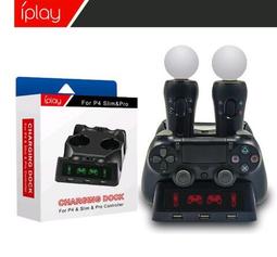 PS4 VR手柄座充 VR手柄充電器 PSVR 座充 MOVE手把座充 充電器 ps4 vr 充電底座 有現貨 歷史價格詳細信息