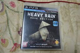 PS3 暴雨殺機 Heavy Rain (中文版)**(二手片-光碟約9成5新)【台中大眾電玩】 歷史價格詳細信息