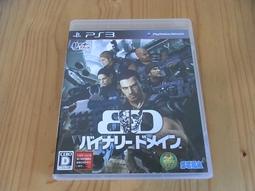 PS3 二元領域 Binary Domain (日文/英文版)**(二手片-光碟約9成8新)【台中大眾電玩】 歷史價格詳細信息