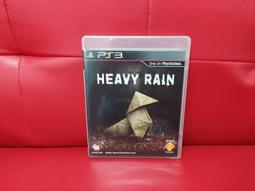 PS3 暴雨殺機 Heavy Rain (中文版)**(二手片-光碟約9成5新)【台中大眾電玩】 歷史價格詳細信息