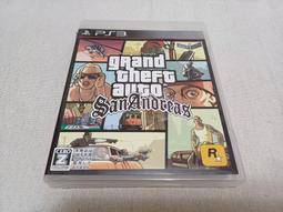 【PS3】收藏出清 SONY 遊戲軟體 俠盜獵車手 聖安地列斯 GTA 盒書齊全 附地圖 正版 日版 現況品 歷史價格詳細信息