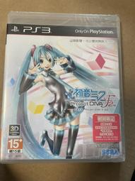 PS3 初音未來名伶計畫 日文版 Project DIVA F 歷史價格詳細信息