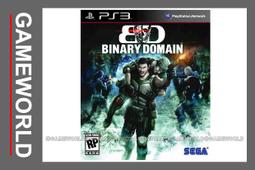 PS3 二元領域 Binary Domain (日文/英文版)**(二手片-光碟約9成8新)【台中大眾電玩】 歷史價格詳細信息