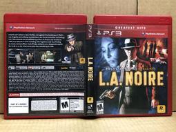 PS3 黑色洛城 L.A. Noire 純日版 日文版 二手良品 光碟無刮 歷史價格詳細信息