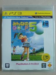 PS3 全民高爾夫5 光碟無刮 歷史價格詳細信息