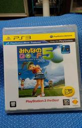 PS3 全民高爾夫5 光碟無刮 歷史價格詳細信息