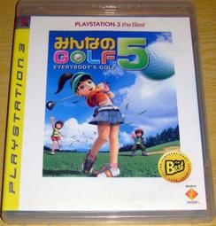 PS3 全民高爾夫5 光碟無刮 歷史價格詳細信息