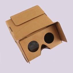 Cardboard AR增強現實虛擬實境紙盒眼鏡★玩聚家 價格比較,價格查詢,歷史價格詳細信息