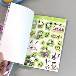 三麗鷗貼紙可愛卡通pet透明防水女孩兒童手機保護殼裝飾小圖案ins貼畫手賬素材手賬咕卡手杖材料庫洛米玉桂 歷史價格詳細信息