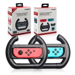 Switch方向盤 NS游戲 賽車方向盤Joy-Con手把 握把 馬車8手把 副廠方向盤 歷史價格詳細信息