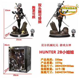 尼爾機械紀元手辦 優質版2b尼爾小姐姐 站姿機械生命體二次元擺件 歷史價格詳細信息