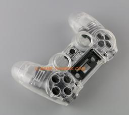 PS4手把殼 PS4手柄殼 PS4透明手把 PS4遊戲手柄 PS4 無線手柄殼 手把 替換殼 保護殼 硬殼 透明黑 歷史價格詳細信息