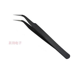 鑷子T牌 Aaa-15 不銹鋼彎帶孔鑷子 防靜電 磁 手機維修專用 歷史價格詳細信息