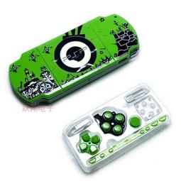 PSP3000 游戲機替換殼 機殼 主機保護殼 紫色經典殼 螺絲貼紙按鍵 歷史價格詳細信息