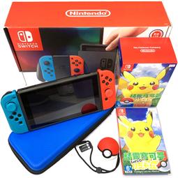 缺貨【NS主機】 9.5成新Switch主機 電光紅藍色＋皮卡丘含精靈球 【台灣公司貨 中古二手商品】台中星光電玩 歷史價格詳細信息