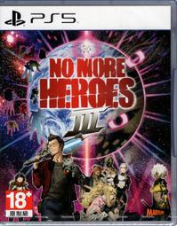PS5 英雄不再 3 中英日文亞版 No More Heroes 3 歷史價格詳細信息