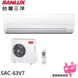 電器網拍~SANLUX 台灣三洋 6-8坪 變頻冷專分離式冷氣 SAC-41V7/SAE-41V7 歷史價格詳細信息