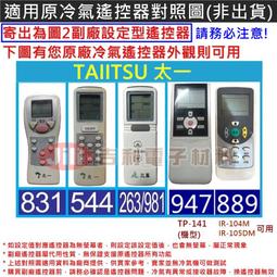 【Taiitsu 太一】《冷專-R32》變頻分離式空調TPD-146M/TCD-14A6M 歷史價格詳細信息