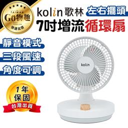 【Kolin】歌林7吋擺頭增流循環扇(電扇/電風扇) 歷史價格詳細信息