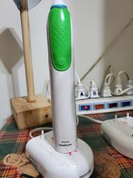 * HX-3110 PHILIPS 飛利浦 音波震動 牙刷 二手良品 主機x1, 旅充x1 無刷頭 歷史價格詳細信息