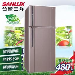 【台灣三洋Sanlux】480L 雙門變頻電冰箱 SR-C480BV1A 歷史價格詳細信息
