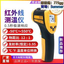 手持式工業紅外溫度計非接觸紅外測溫儀 -50℃-550℃ -50℃-380  露天市集  全台最大的網路購物市集 歷史價格詳細信息