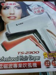 達新牌 專業吹風機TS-2100K 歷史價格詳細信息
