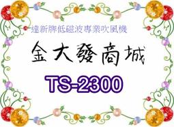 達新牌 低磁1300W速乾大風量吹風機 TS-2200 歷史價格詳細信息