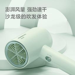 博銳電吹風機家用學生宿舍用吹風筒可攜式速幹護髮冷熱風負PH1637 歷史價格詳細信息