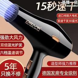 家用冷熱恆溫藍光吹風機 可攜式電吹風髮廊大功率吹風筒 歷史價格詳細信息