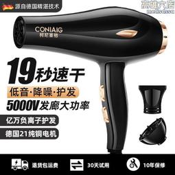 電吹風機家用大風力負離子護髮靜音速幹髮廊大功率藍光吹 歷史價格詳細信息