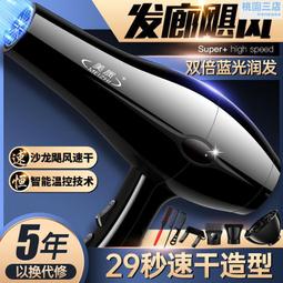 電吹風機家用大功率學生宿舍負離子護髮理髮店小型吹風筒 歷史價格詳細信息