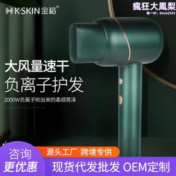 負離子護髮吹風機大功率家用電吹風筒女生小型速乾禮盒KD318K 歷史價格詳細信息