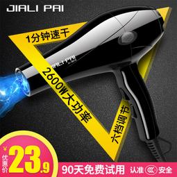 【好康】吹風機家用理髲店不傷發大功率髮廊專用吹風機筒冷熱風負離子學生 歷史價格詳細信息