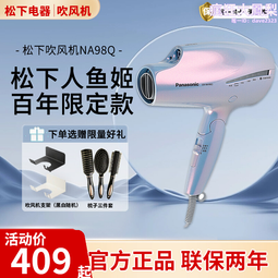 鬆下吹風機NE24家用可攜式可摺疊1800W大功率負離子恆溫護髮吹風機 歷史價格詳細信息