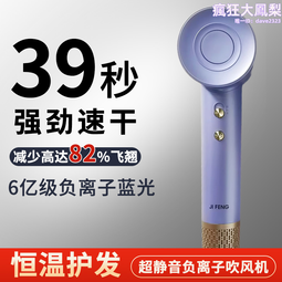 跡豐負離子恆溫吹風機靜音美髮廊酒店家用大功率便攜護髮耐用風筒 歷史價格詳細信息