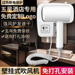 酒店吹風機壁掛式吹風筒賓館家用浴室衛生間專用掛牆式電吹風 歷史價格詳細信息