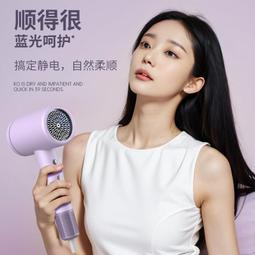 高顏值大功率家用多檔位電吹風恆溫護髮吹風機藍光速幹吹風筒靜音 歷史價格詳細信息