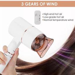 新款可摺疊吹風機宿舍800w家用髮廊高速大功率藍光負離子電吹風 歷史價格詳細信息