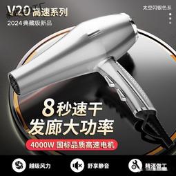 新款家用大功率吹風機理髮店髮廊大風速藍光負離子電吹風冷熱風筒 歷史價格詳細信息