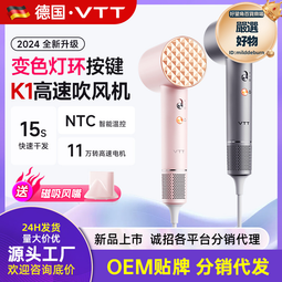 VTT新品高速吹風機大吹力1600W大功率電吹風家用不傷發吹風筒外規 歷史價格詳細信息