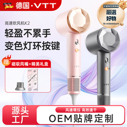VTT新品高速吹風機大吹力1600W大功率電吹風家用不傷發吹風筒外規 歷史價格詳細信息