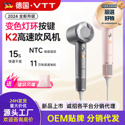 VTT新品高速吹風機大吹力1600W大功率電吹風家用不傷發吹風筒外規 歷史價格詳細信息