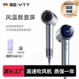 VTT新品高速吹風機大吹力1600W大功率電吹風家用不傷發吹風筒外規 歷史價格詳細信息