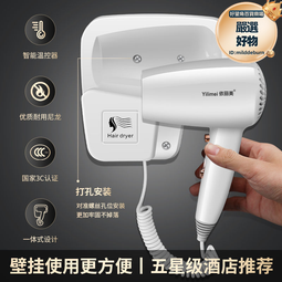 壁掛式吹風機酒店賓館家用浴室掛壁式幹發器化妝室負離子吹風機 歷史價格詳細信息